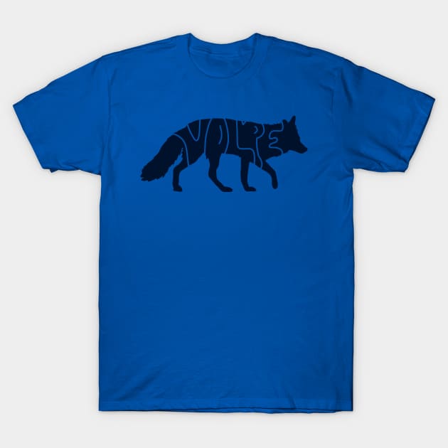 Volpe (Fox) T-Shirt by TaliDe